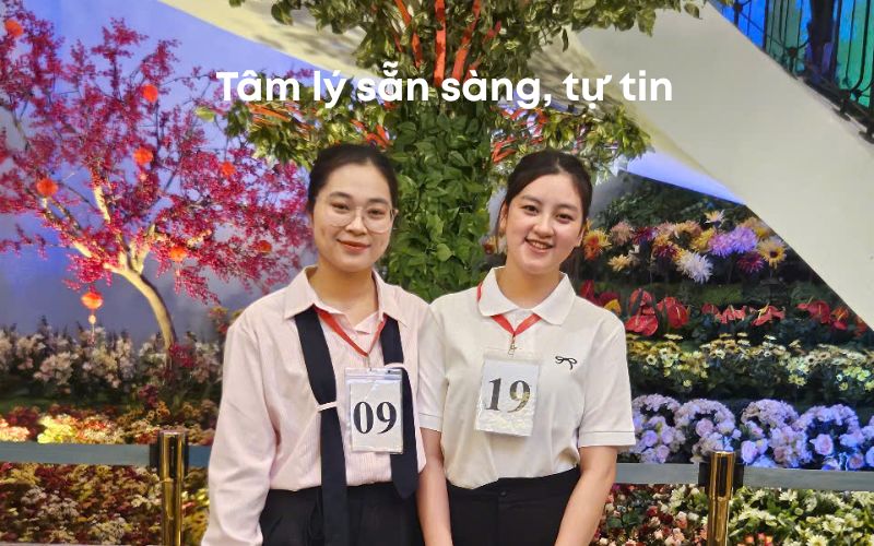 Tâm lý sẵn sàng, tự tin